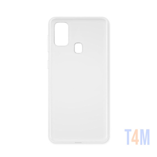 Funda de Silicona Suave para Samsung Galaxy M21 Transparente